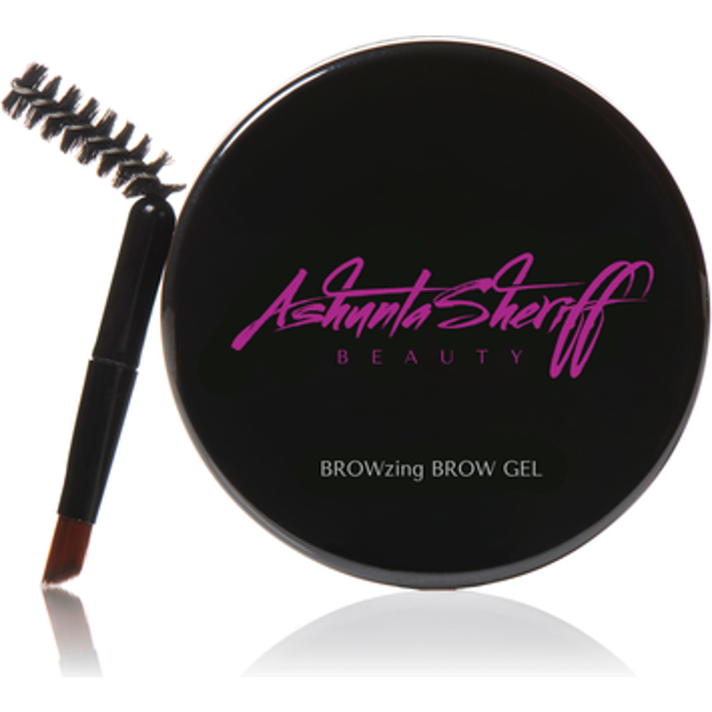 Ashunta Sheriff Beauty Brow Zing Brow Gel In Clear
