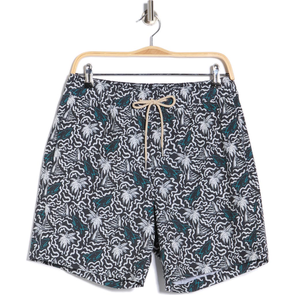 Fair Harbor The Bayberry Swim Trunks In Multi