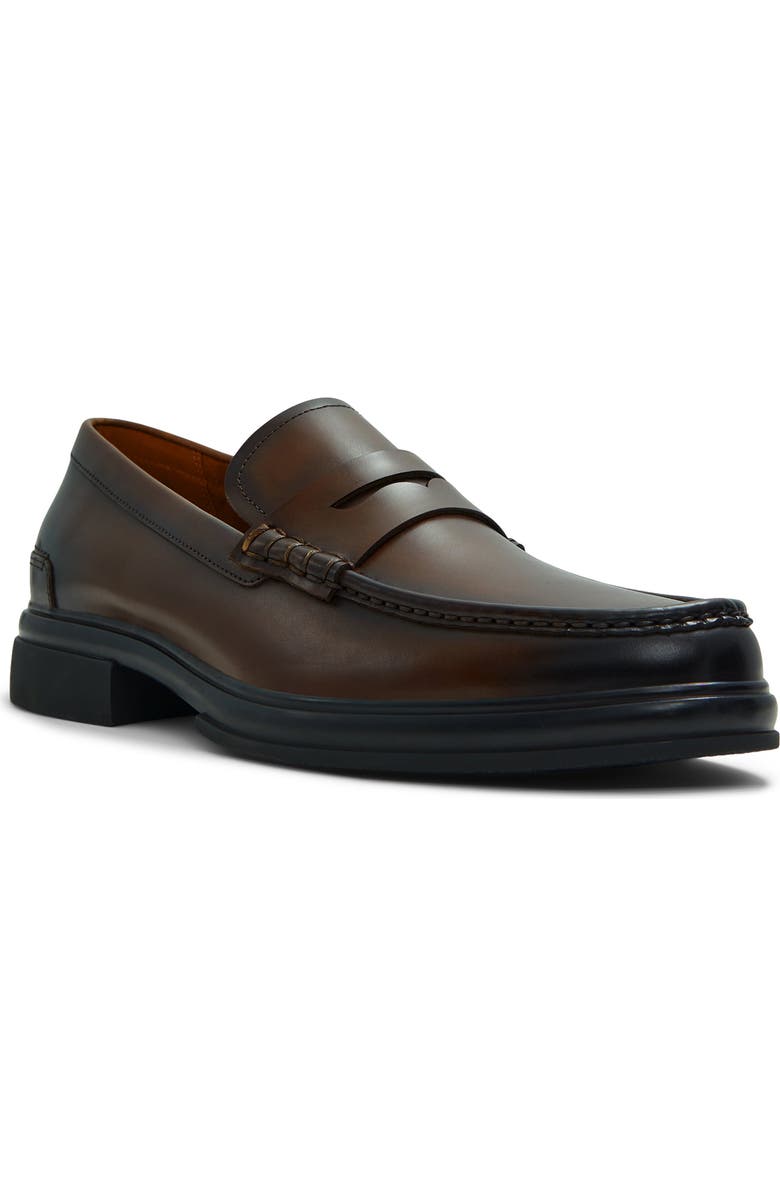 ALDO Tucker Penny Loafer, Main, color, Other Brown