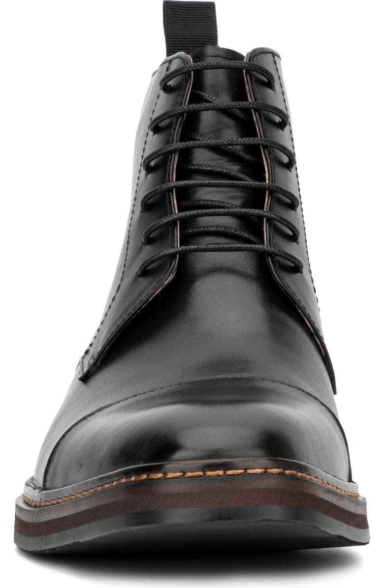 VINTAGE FOUNDRY Barnaby Cap Toe Boot, Alternate, color, Black