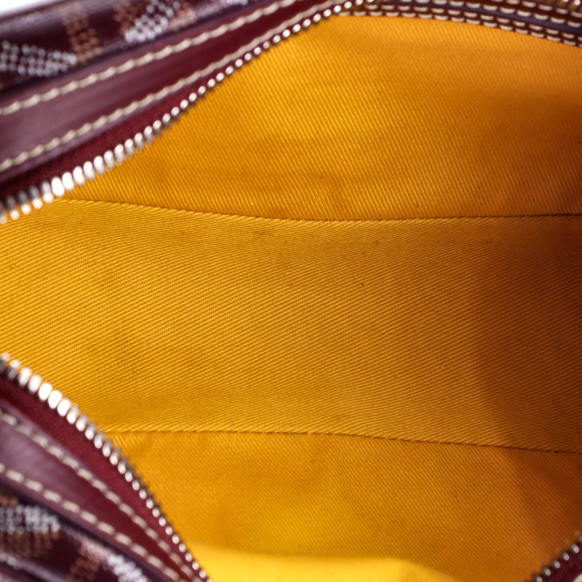 Pre-Owned Goyard Cap Vert Bag Coated Canvas, Alternate, color, Red