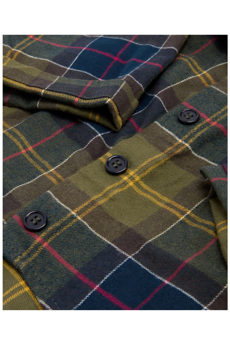 Tartan Fortrose Cotton Flannel Dog Shirt, Alternate, color, CLASSIC TARTAN