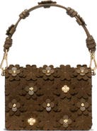 Kate Spade New York natasha floral embellished leather mini bag