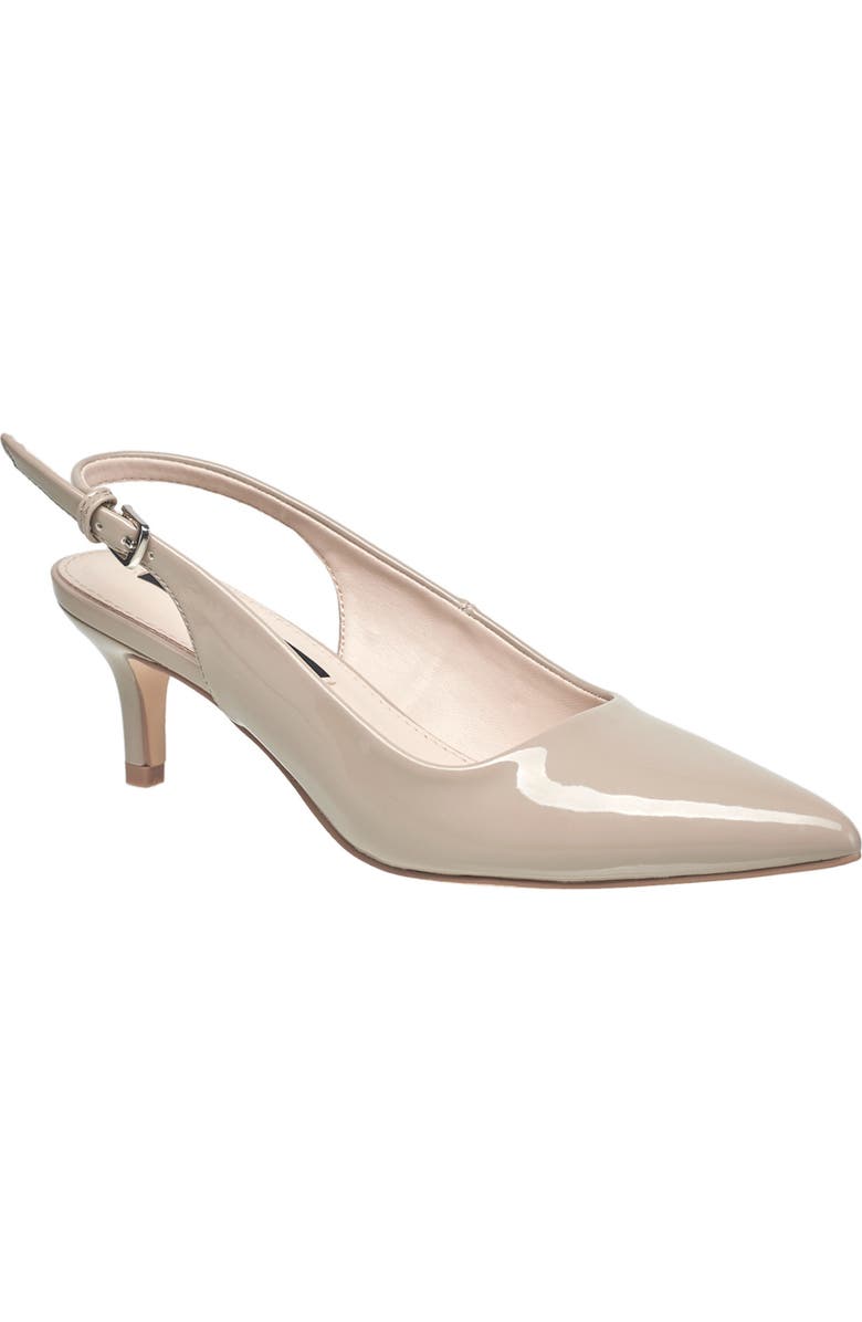 French Connection Quinn Slingback Pump, Main, color, Dark Beige