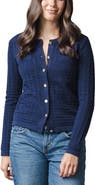 Hope & Henry Organic Pointelle Sweater Cardigan