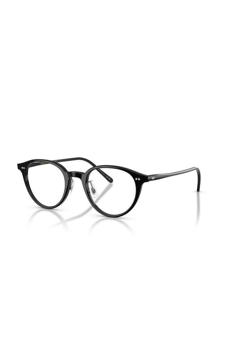 Oliver Peoples 47mm Oval optical glasses, Main, color, Black