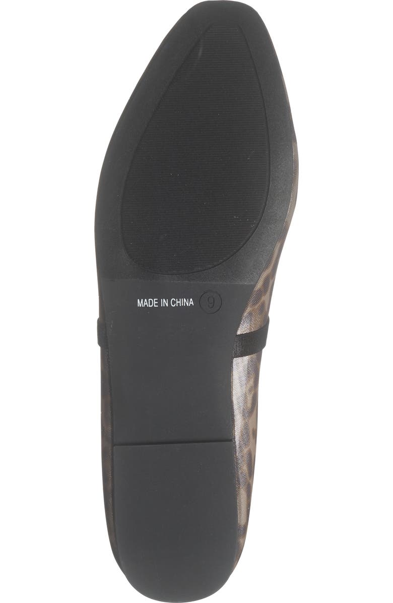 Abound Abigail Mesh Ballet Flat, Alternate, color, Brown Dark Leopard