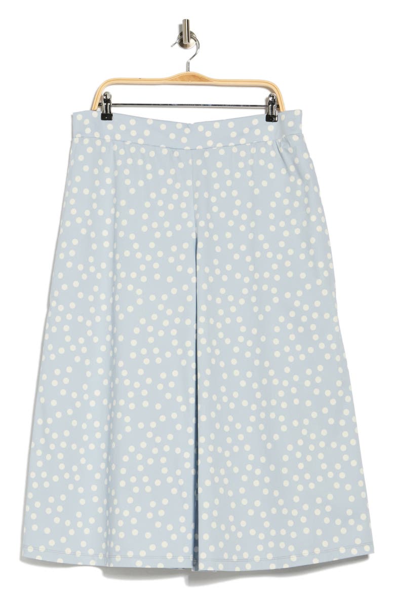 Wide Leg Capri Pants, Alternate, color, STEEL BLUE
