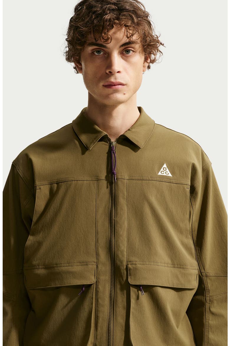 ACG UV Jacket, Alternate, color, OLIVE FLAK/ ANTHRACITE