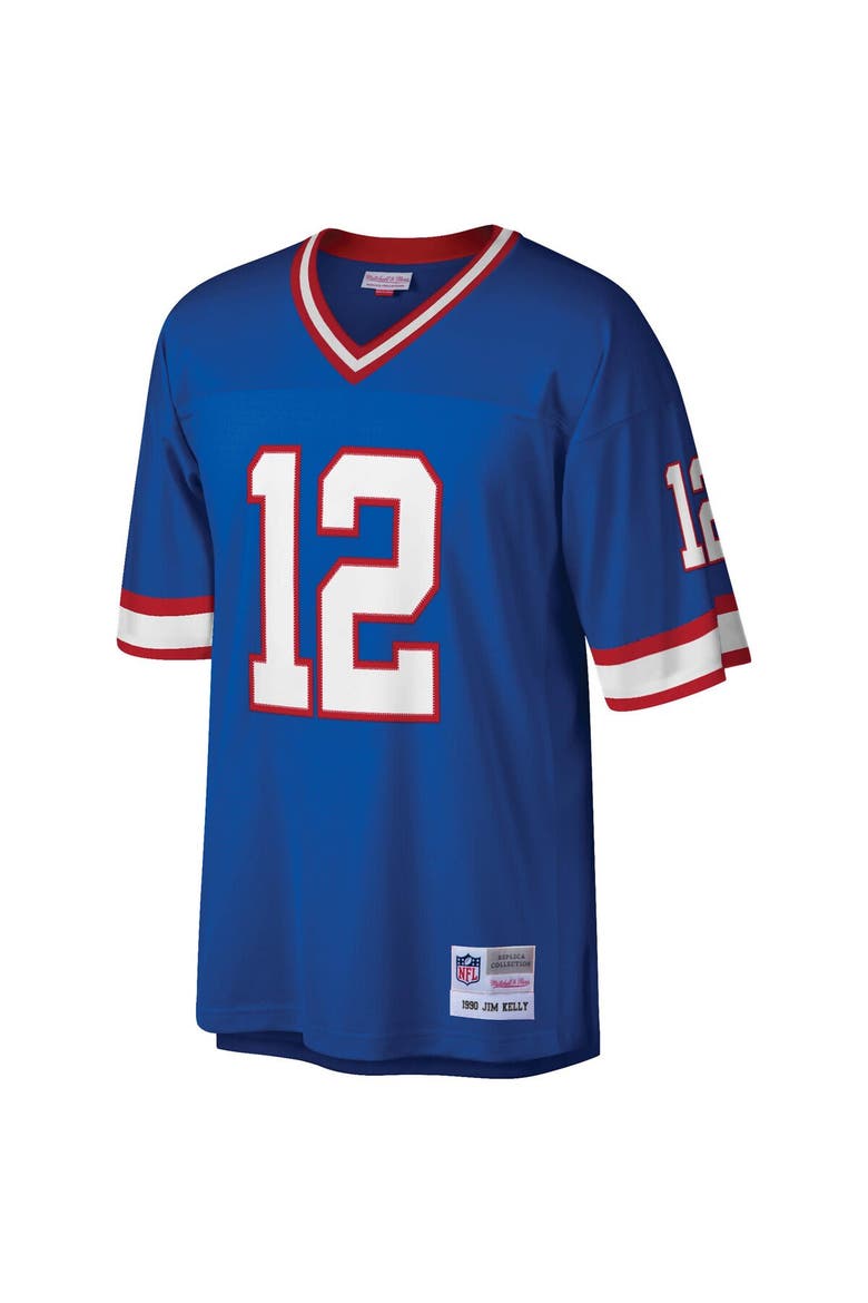 Men's Mitchell & Ness Jim Kelly Royal Buffalo Bills Legacy Replica Jersey, Alternate, color, Royal