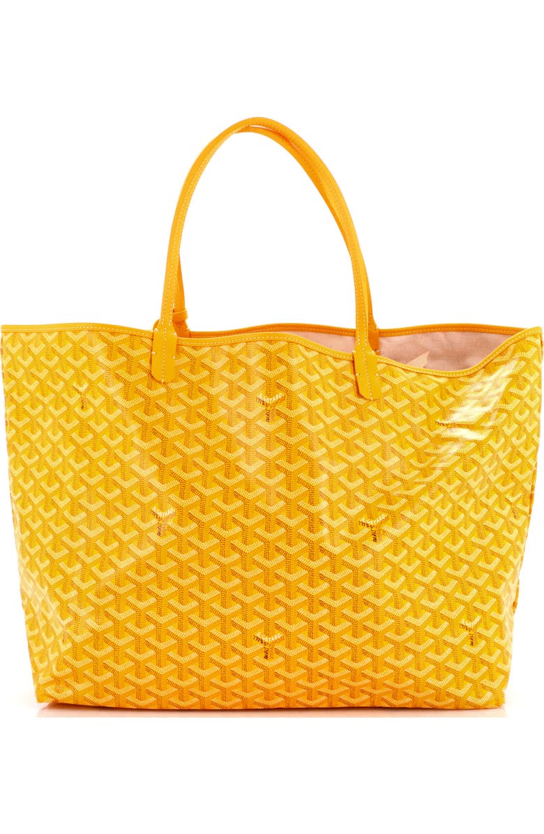 Pre-Owned Goyard Saint Louis Tote Coated Canvas GM, Main, color, Orange