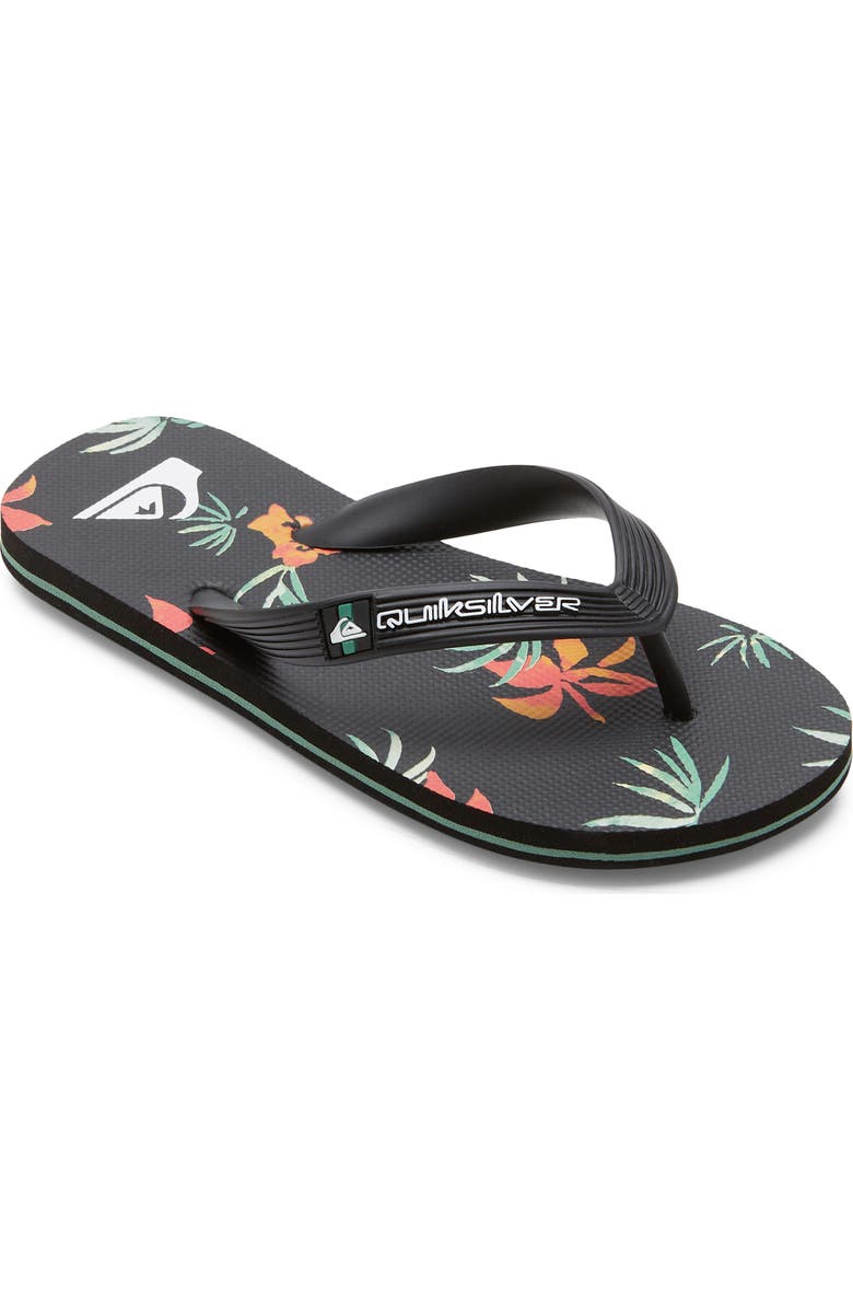 Quiksilver Molokai Art II Flip Flop, Main, color,