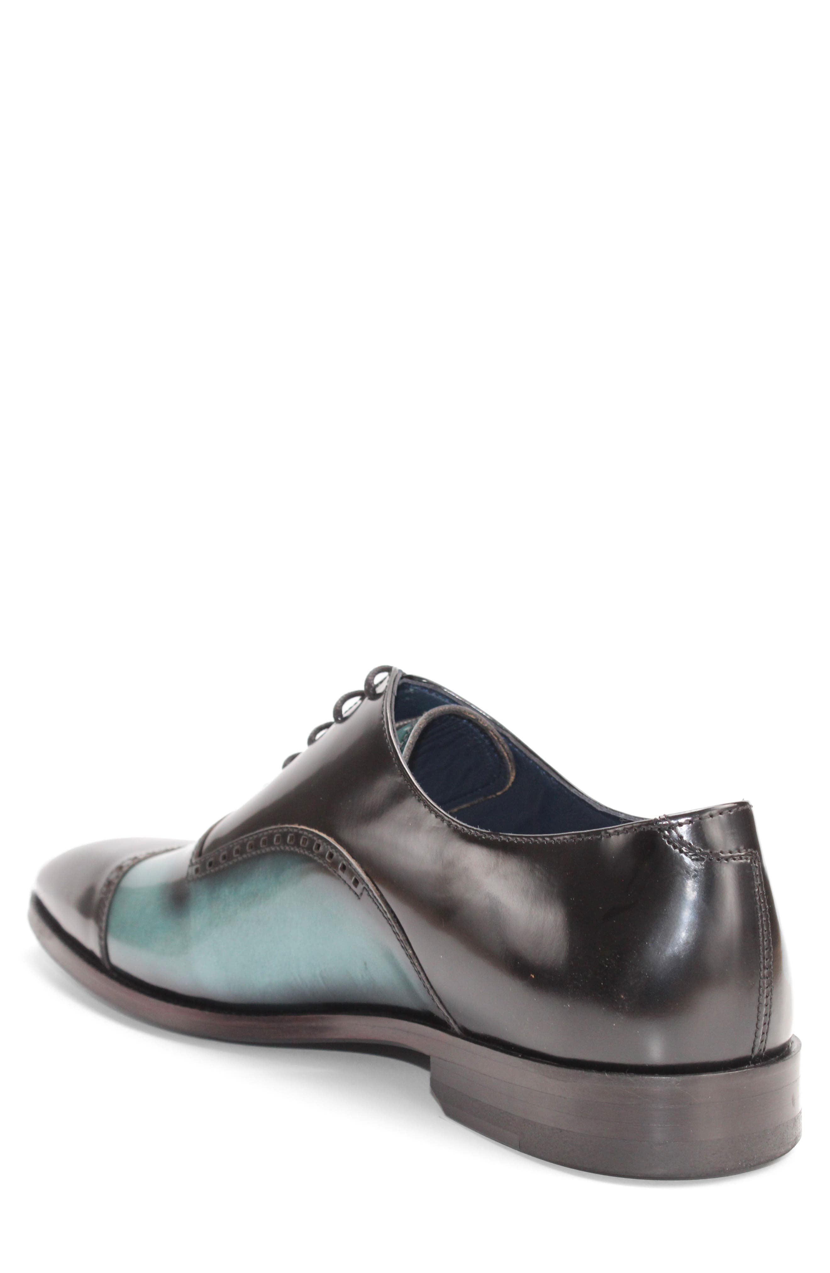 VELLAPAIS Morris Colorblocked Cap Toe Oxford, Alternate, color, 