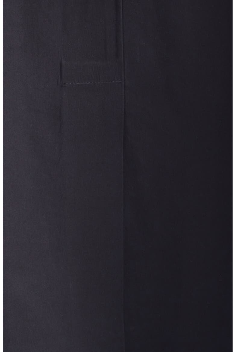 Agnes Linen & Cotton Car Coat, Alternate, color, BLACK