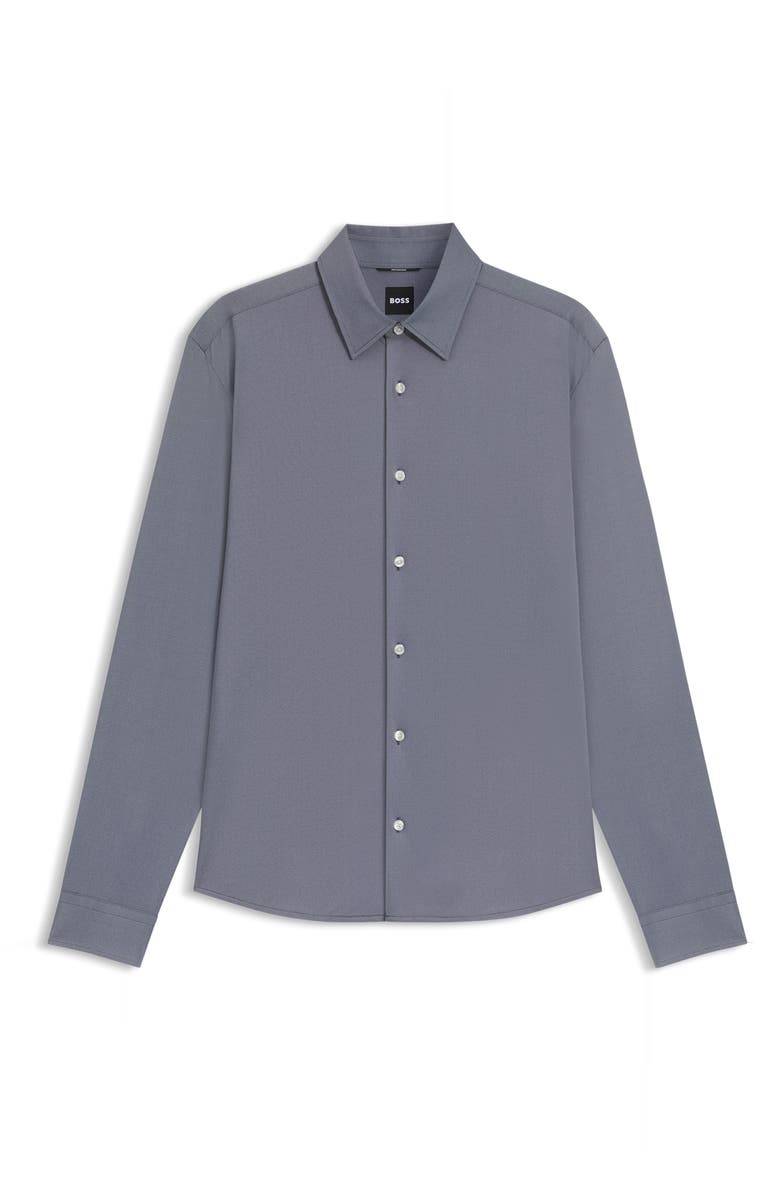 BOSS P-Liam Button-Up Shirt, Alternate, color, Open Blue