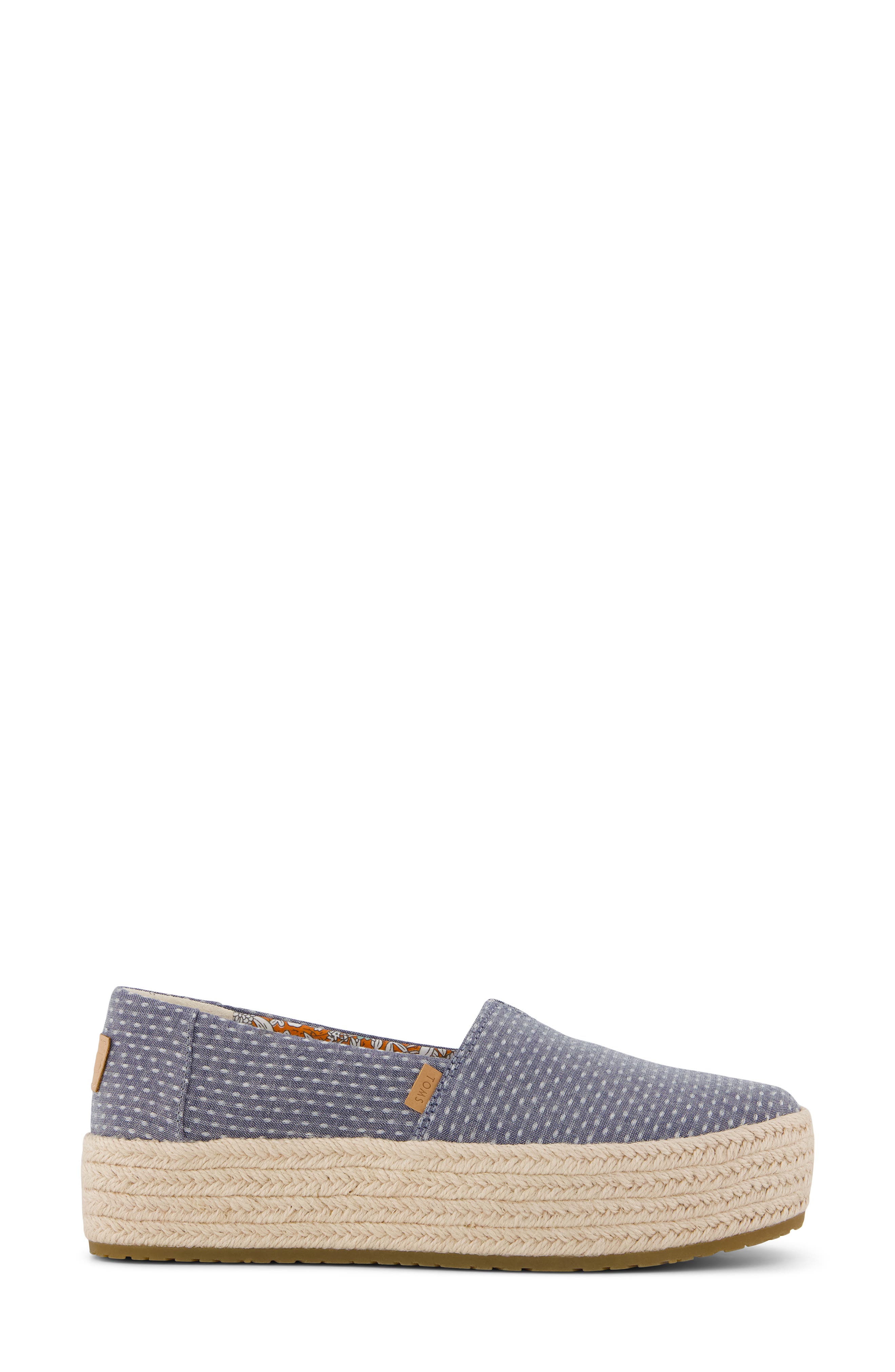 Valencia Platform Espadrille, Alternate, color, LIGHT/ PASTEL BLUE