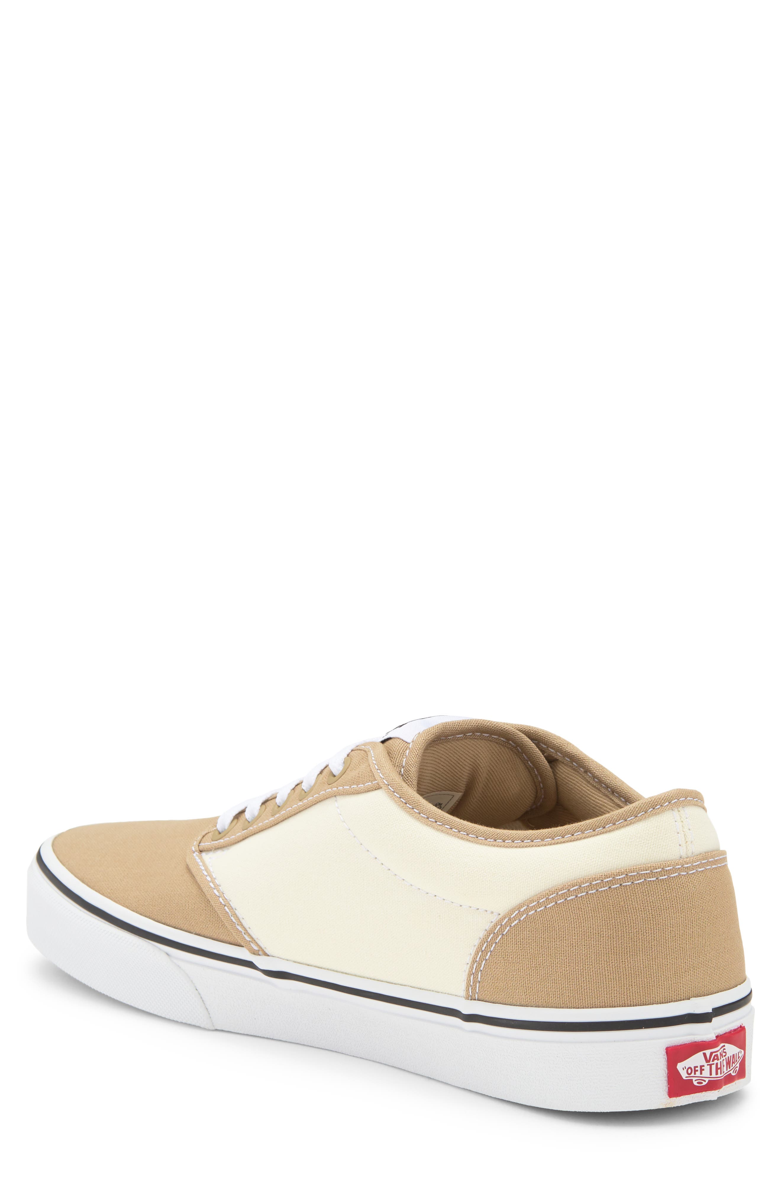 Vans Atwood Canvas Sneaker, Alternate, color, Canvas White/White