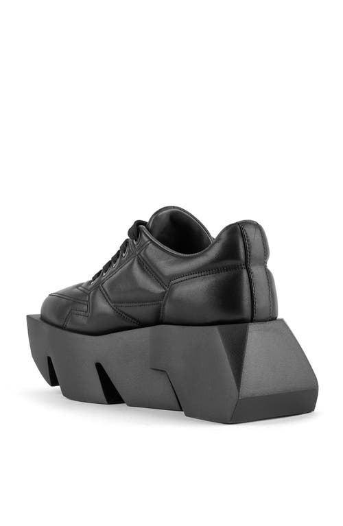 United Nude Bull Puffy Sneaker In Black