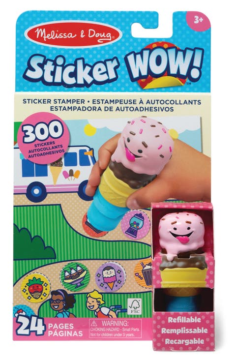 Sticker Wow! Ice Cream Activity Pad & Sticker Stamp