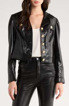 Deryn Faux Leather Jacket