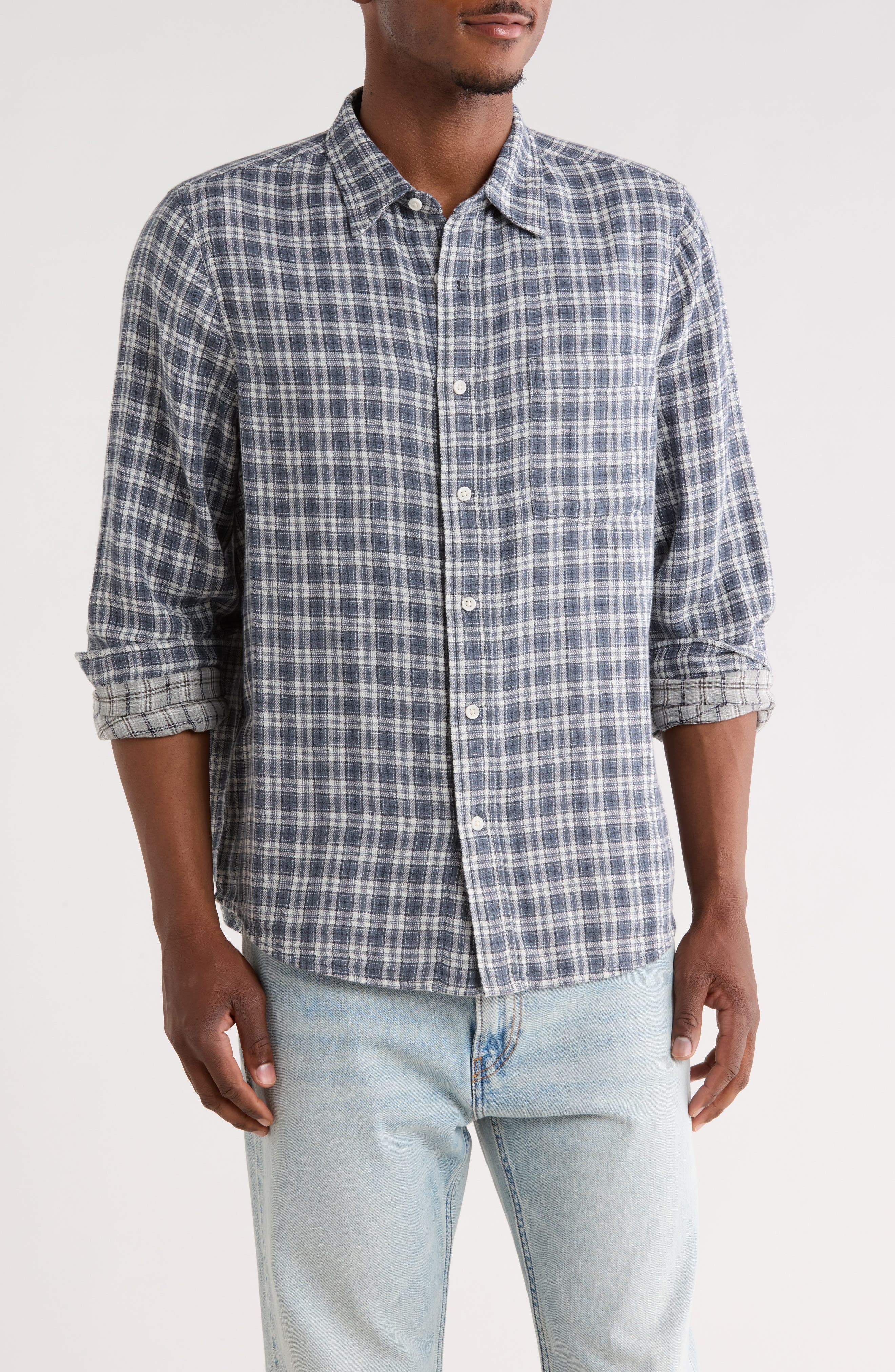 selected NAVY STEPHEN PLAID