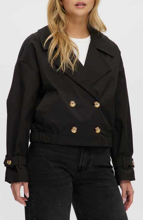 Noize Short Trench Coat