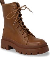 CHASE AND CHLOE Virgo Lugged Combat Boot
