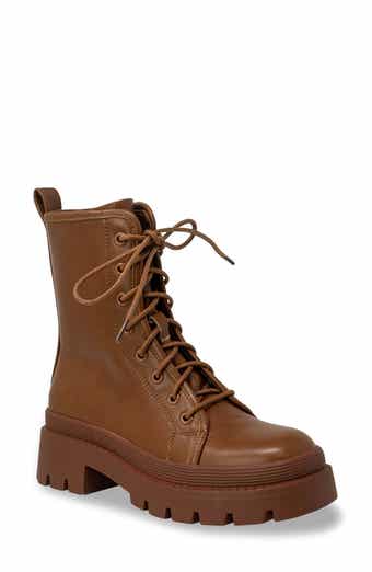 CHASE AND CHLOE Virgo Lugged Combat Boot