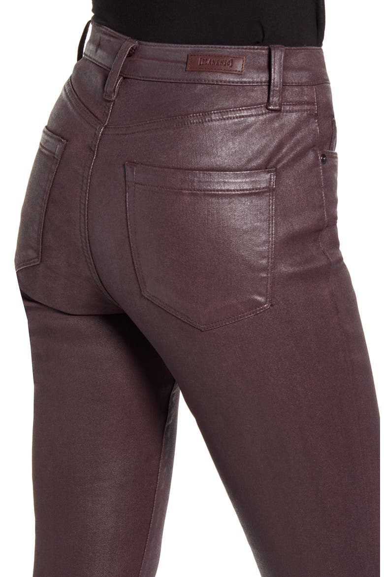 The Great Jones Coated Skinny Jeans, Alternate, color, AMSTERDAM