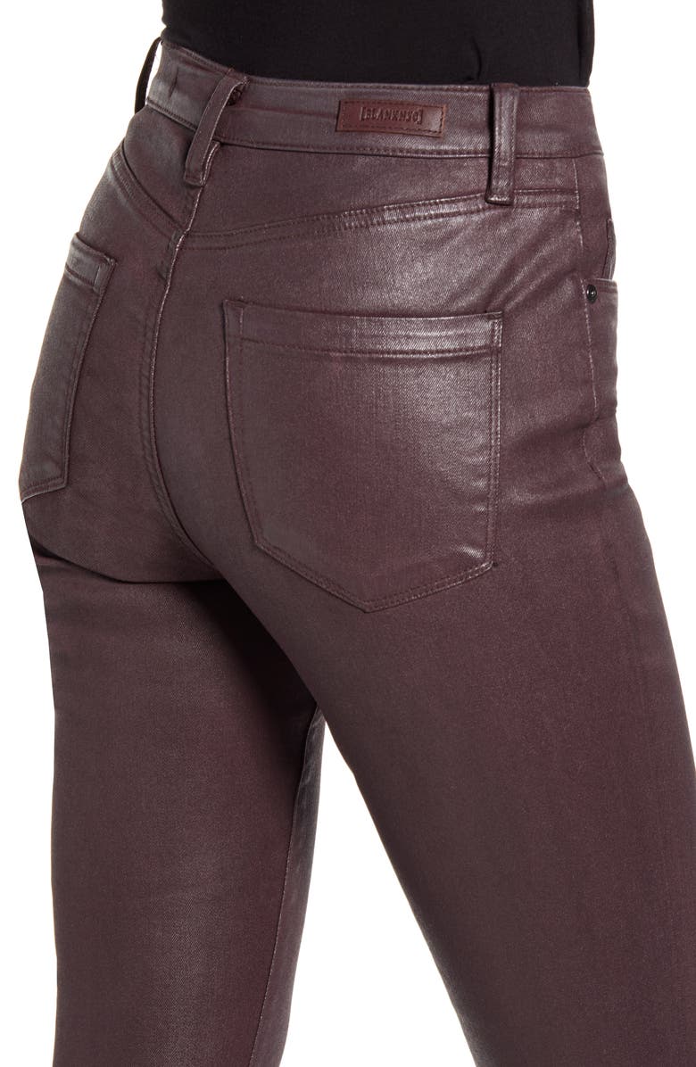 BLANKNYC The Great Jones Coated Skinny Jeans, Alternate, color, 