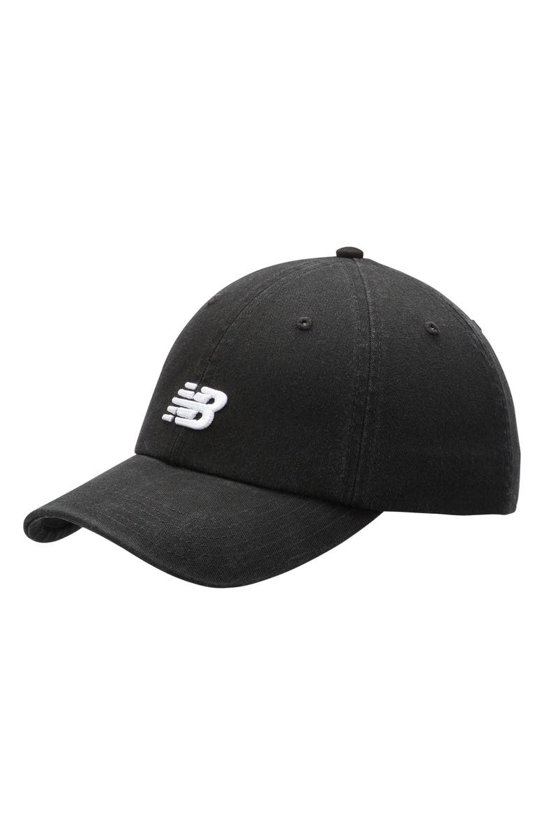 New Balance 6-Panel Curved Brim Classic Baseball Cap, Main, color, 