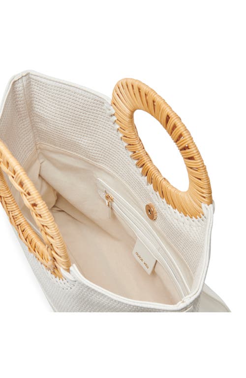 Dolce Vita Lilah Foldover Clutch In White