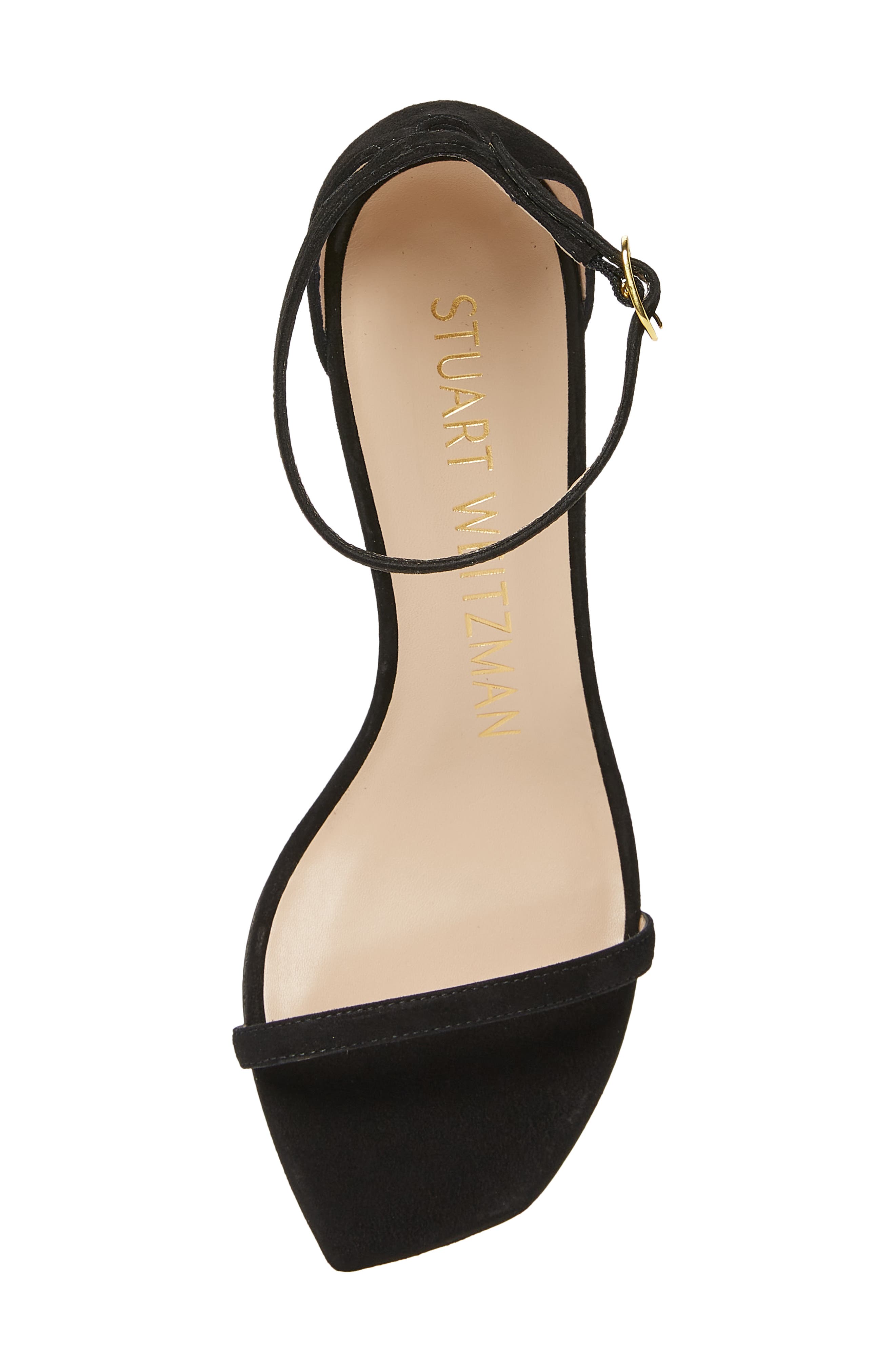 Stuart Weitzman Nudistcurve 75 Ankle Strap Sandal, Alternate, color, 