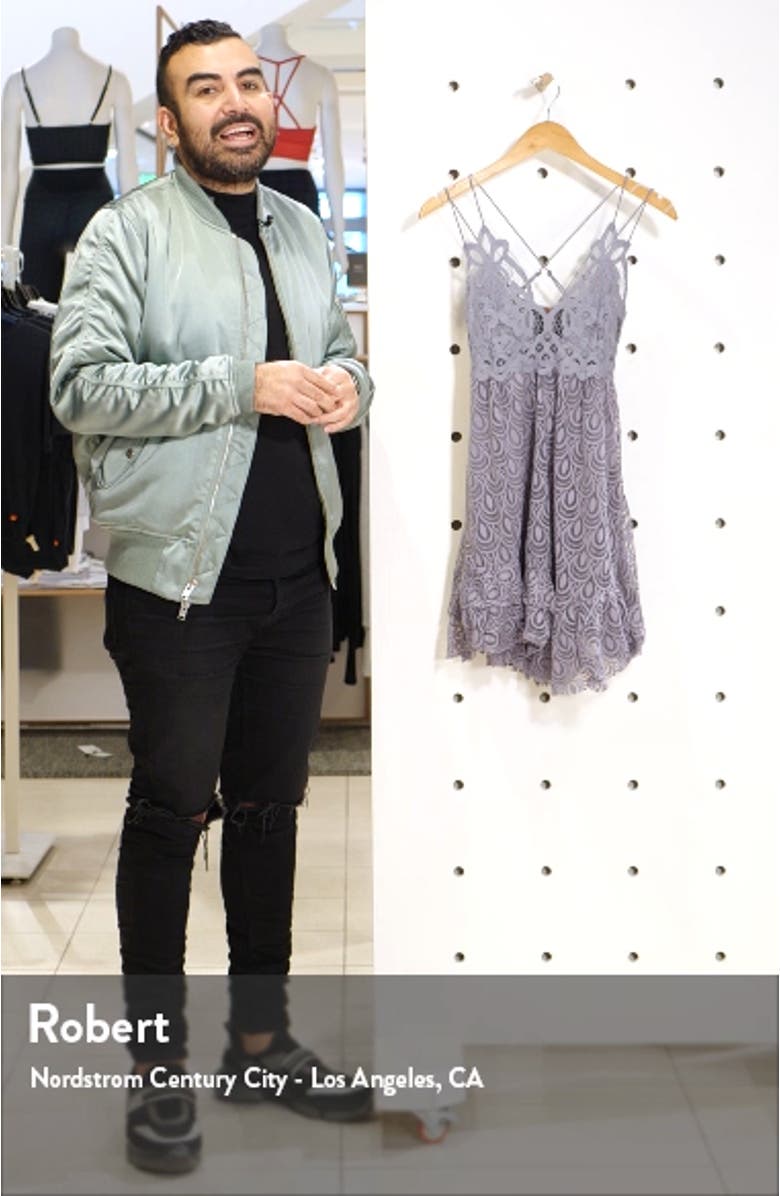 Intimately FP Adella Burnout Velvet Slipdress, sales video thumbnail