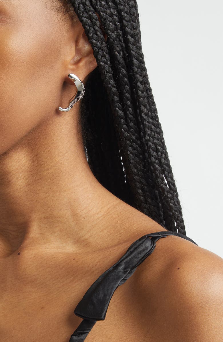 Collina Strada Sorrel Stud Earrings, Alternate, color, Black Diamond