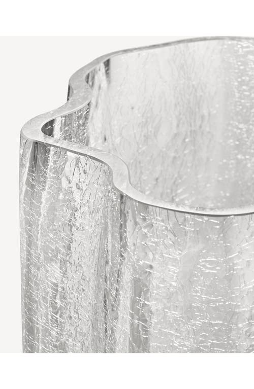 Kosta Boda Crackle Extralarge Vase In Clear