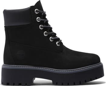 Timberland Stone Street 6-Inch Waterproof Lace-Up Leather Boot