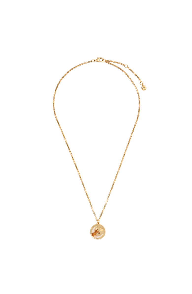 Fable England Fox Spirit Guide Necklace, Alternate, color, Gold