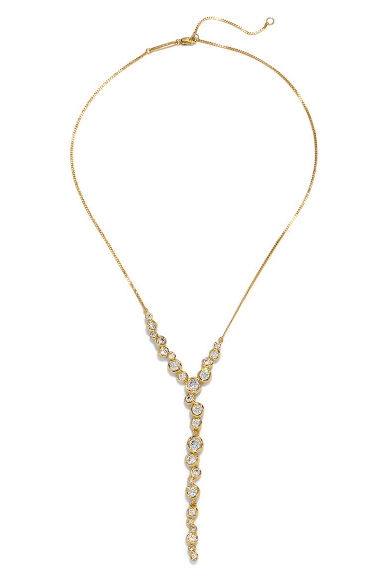 Asterales Cascading Necklace, Alternate, color, STONES