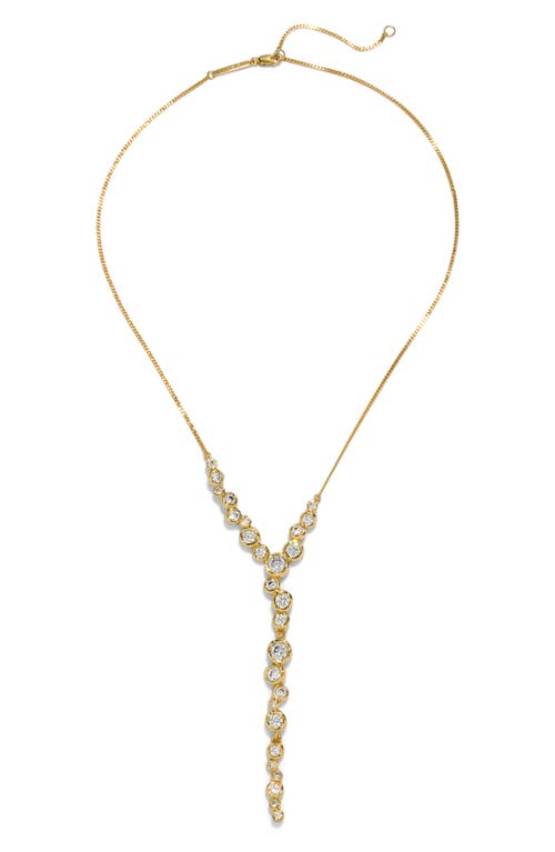 Shop Alexis Bittar Asterales Cascading Necklace In Stones