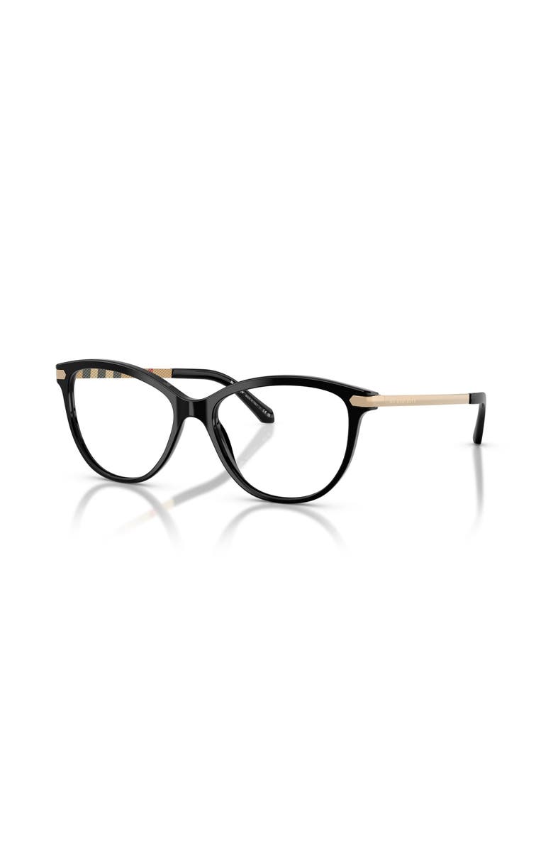 Burberry 52mm Square optical glasses, Main, color, Black
