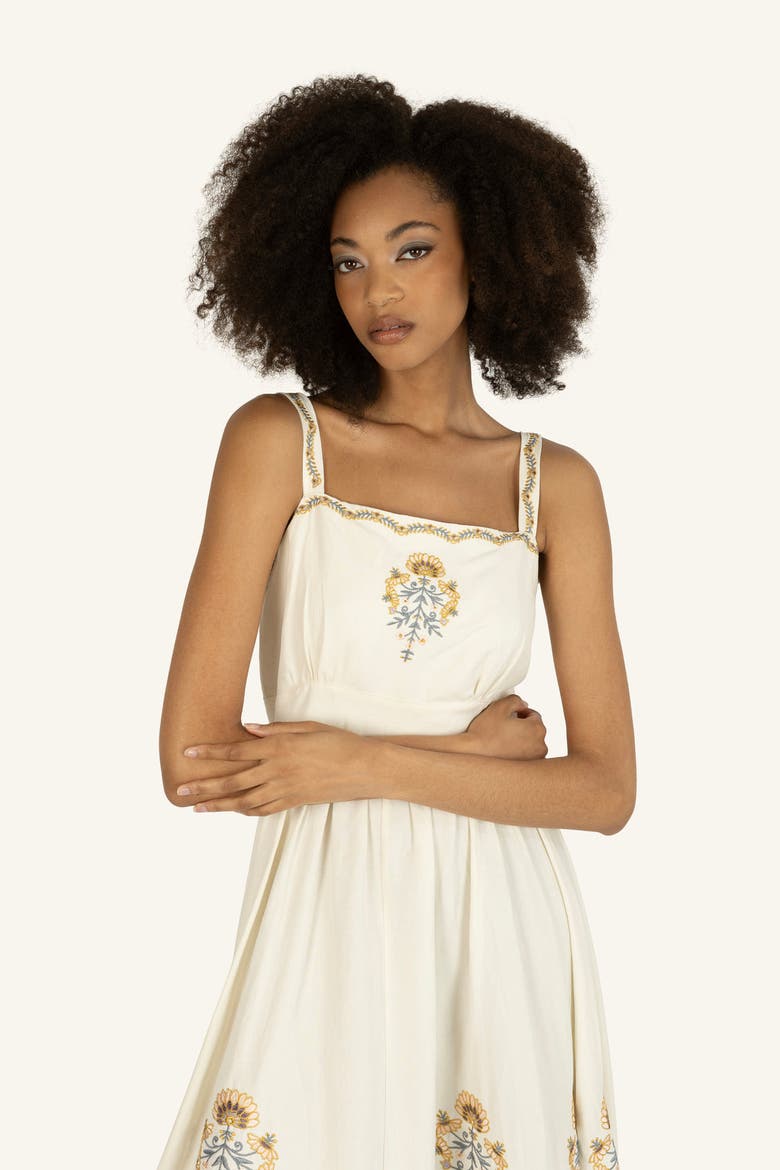 Amelia Dress, Alternate, color, Natural Crème
