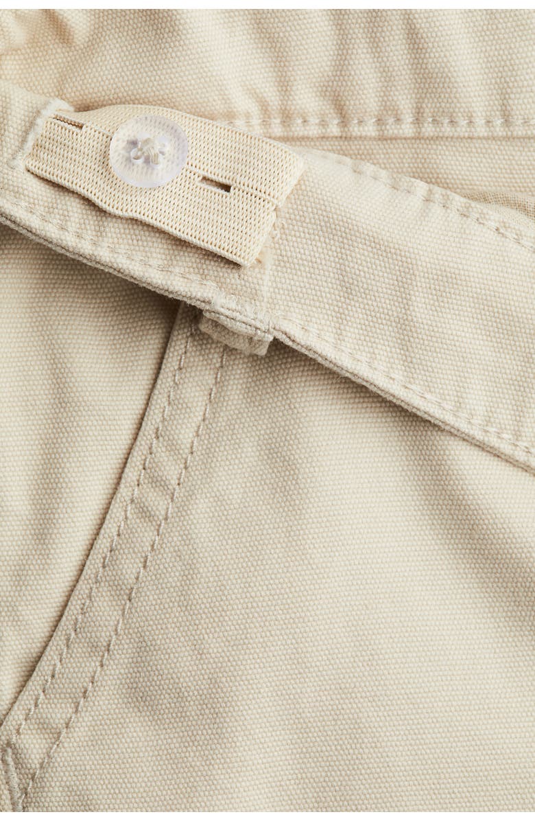H&M Carpenter Shorts, Alternate, color, Light Beige