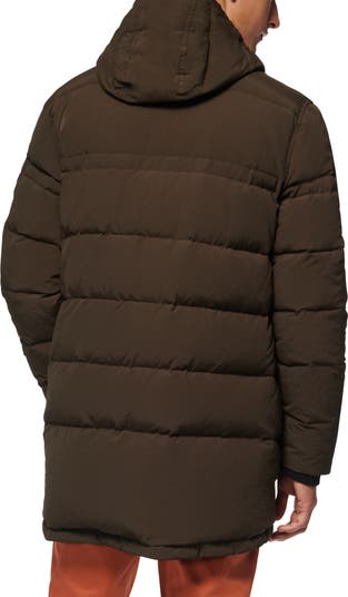 Marc New York Holden Water Resistant Down Feather Fill Quilted Coat Nordstrom