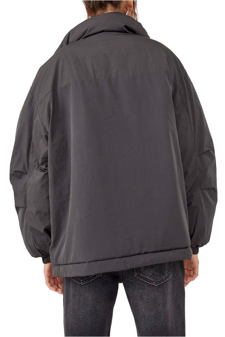 We the Free Duvet Bomber Jacket, Alternate, color, BLACK