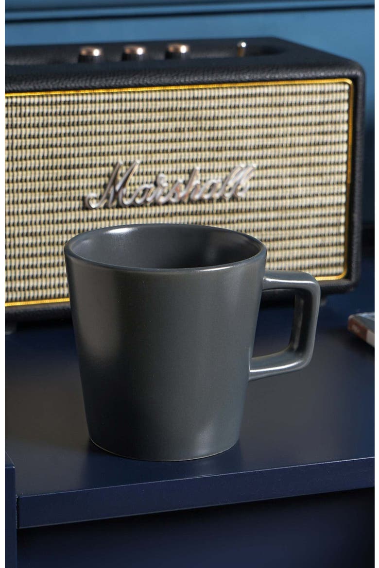 Celina Stoneware 4-Piece Mug Set, Alternate, color, Gray