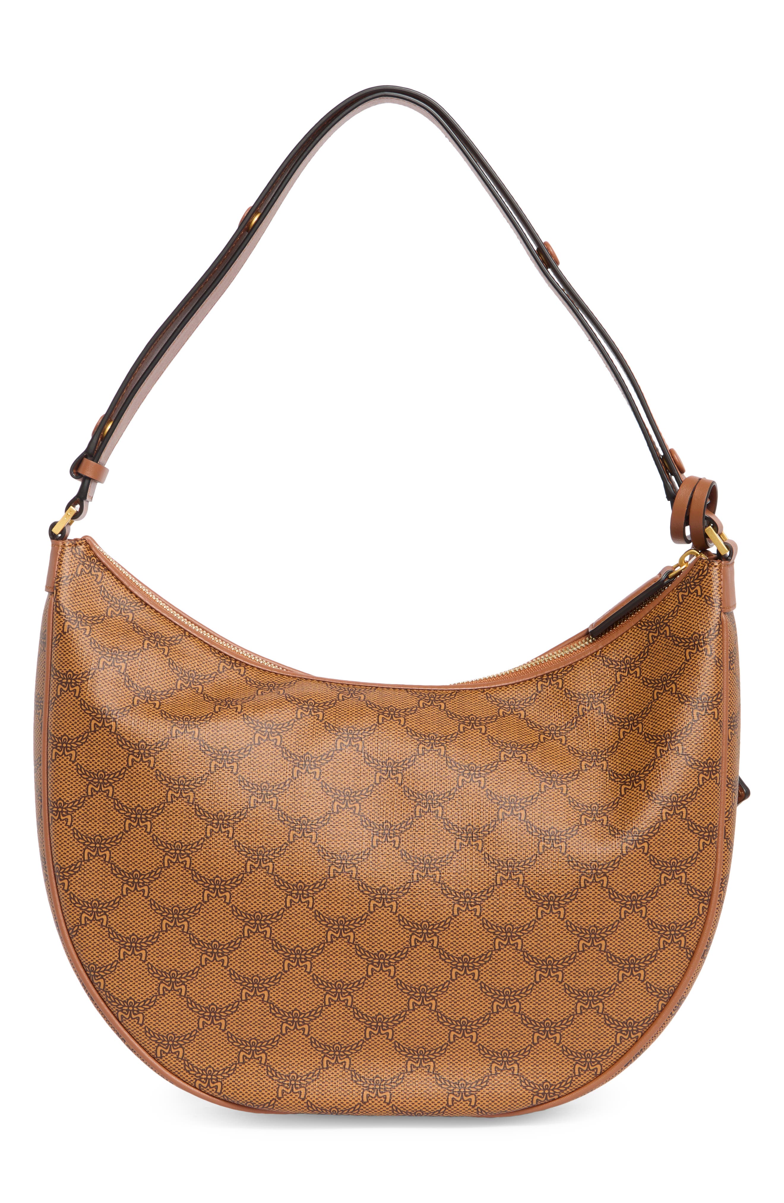 Himmel Shoulder Bag, Alternate, color, COGNAC