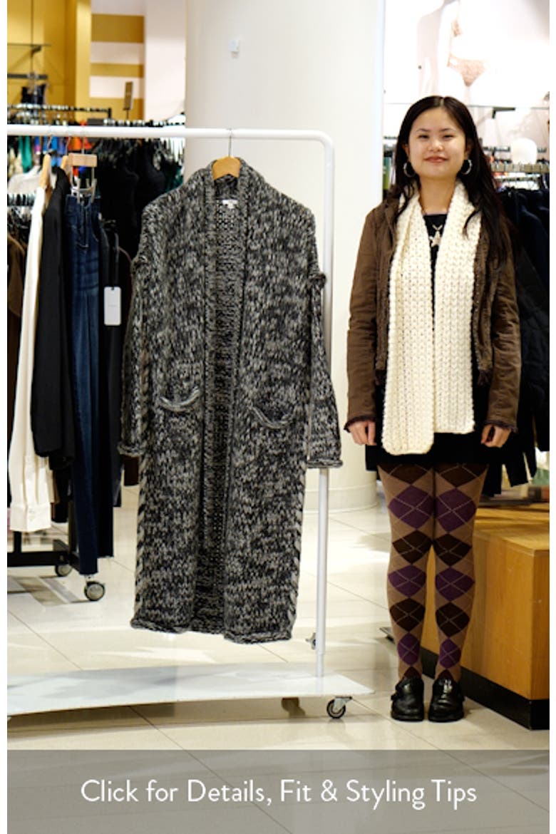 Lofty Tie Waist Wool Blend Cardigan video