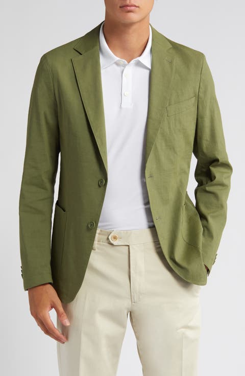 Hanry Stretch Linen Blend Sport Coat