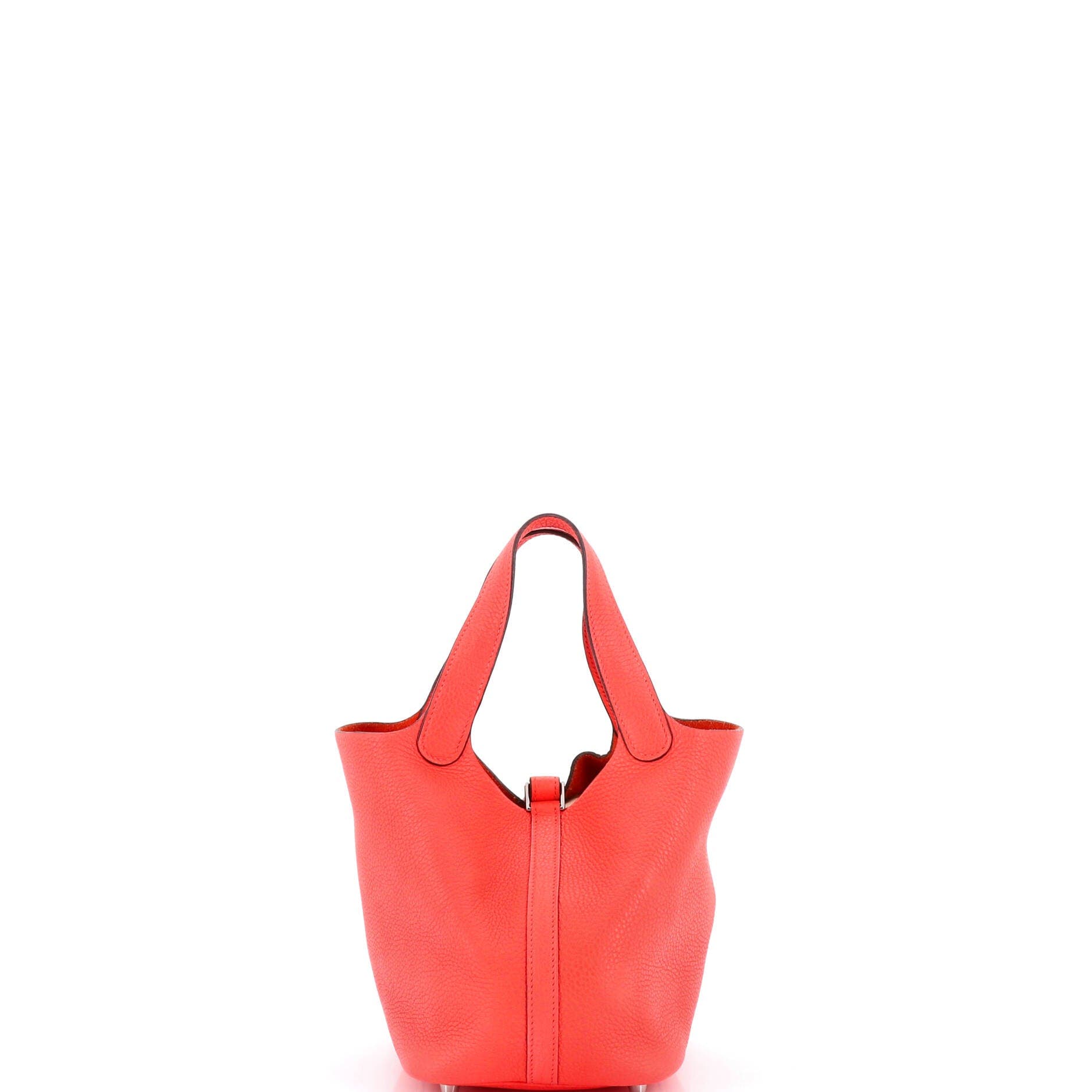 Pre-Owned Hermes Picotin Lock Bag Clemence PM, Alternate, color, Rose Texas